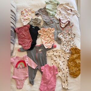0-3 month clothing bundle